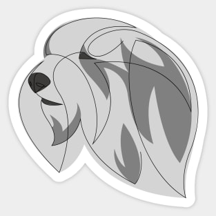 Old English Sheepdog Sticker